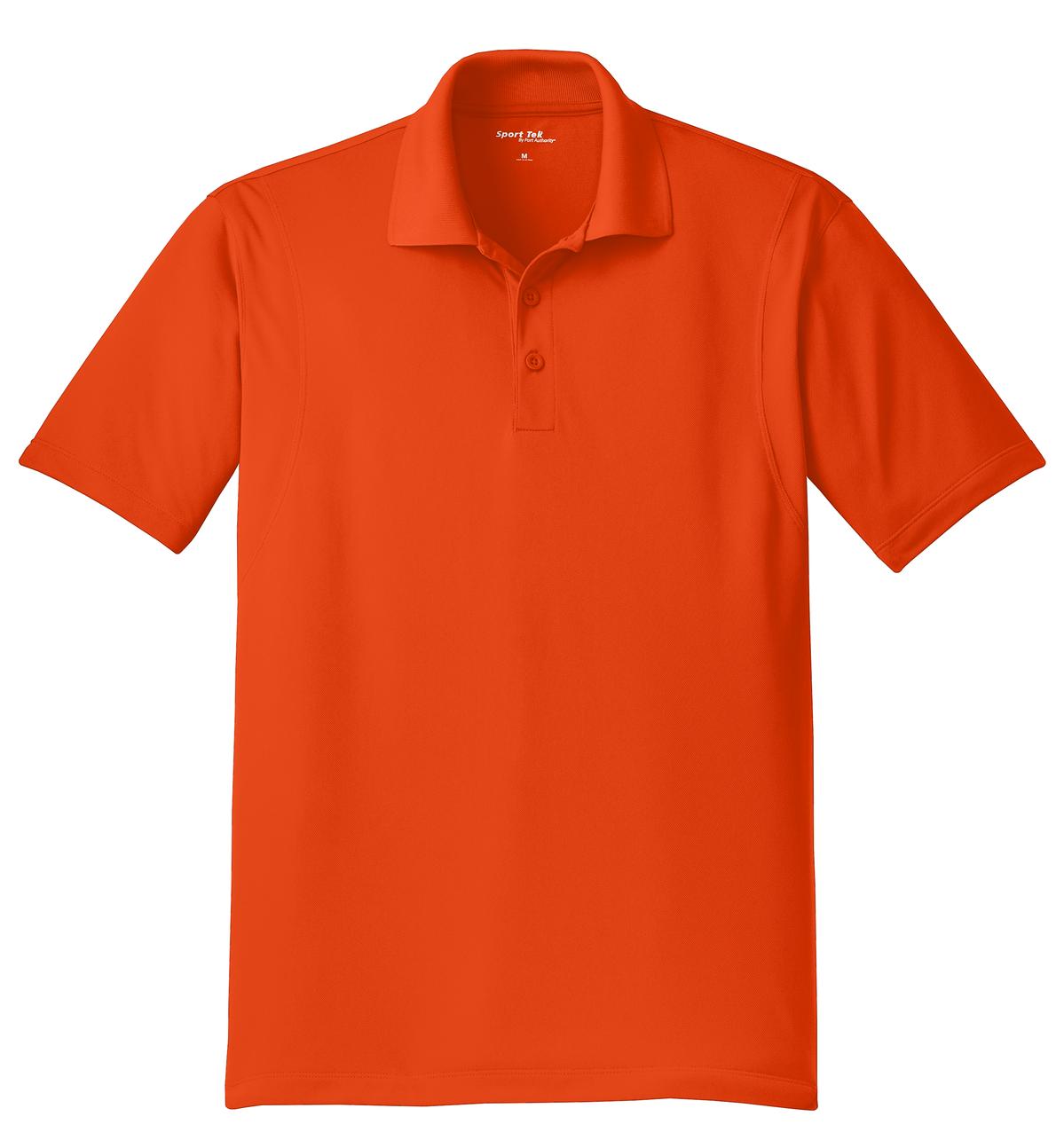 Sport-Tek Micropique Sport-Wick Polo. ST650 Deep Orange