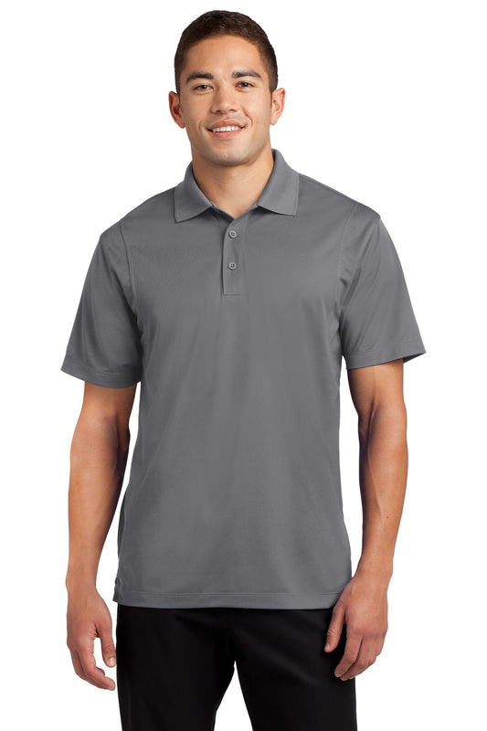 Sport-Tek Micropique Sport-Wick Polo. ST650 Grey Concrete