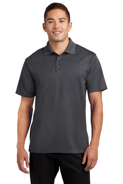 Sport-Tek Micropique Sport-Wick Polo. ST650 Iron Grey
