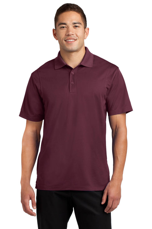Sport-Tek Tall Micropique Sport-Wick Polo. TST650 Maroon Tall