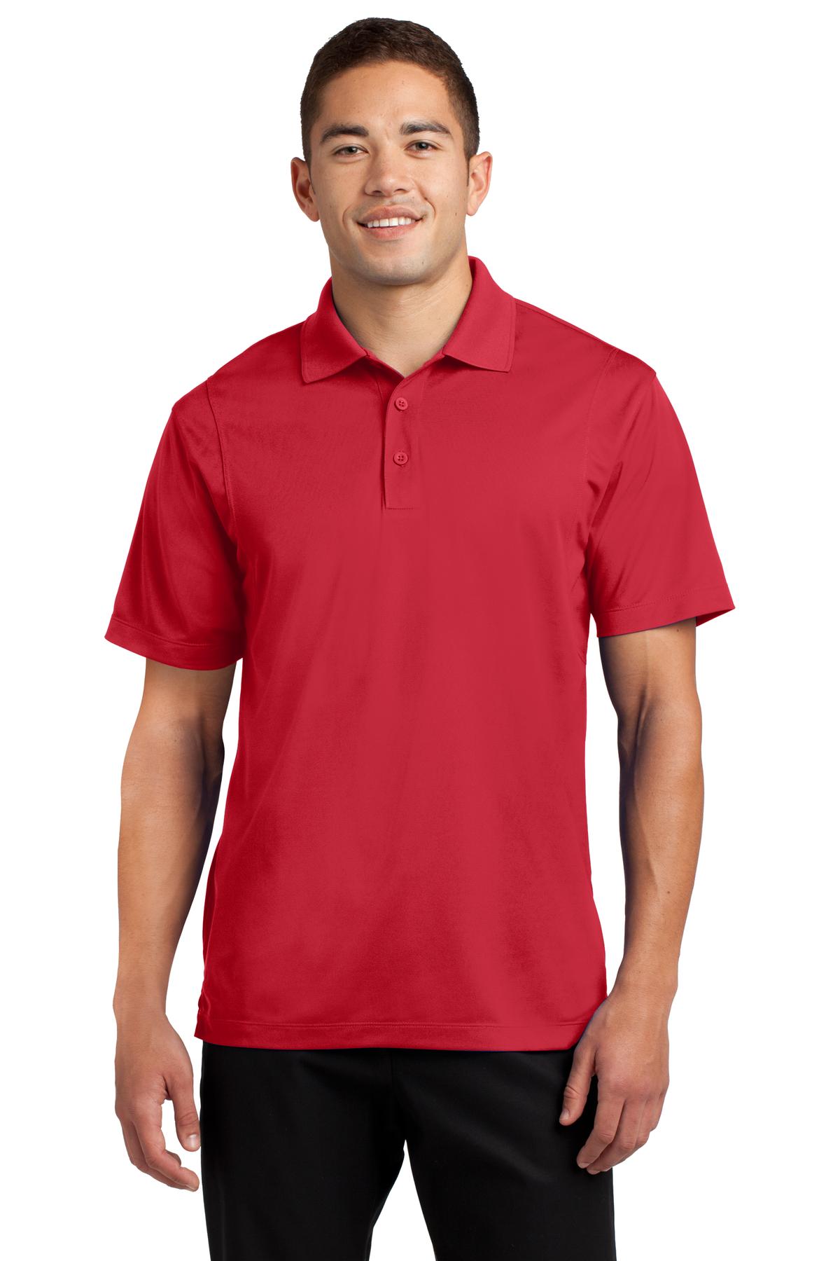 Sport-Tek Micropique Sport-Wick Polo. ST650 True Red