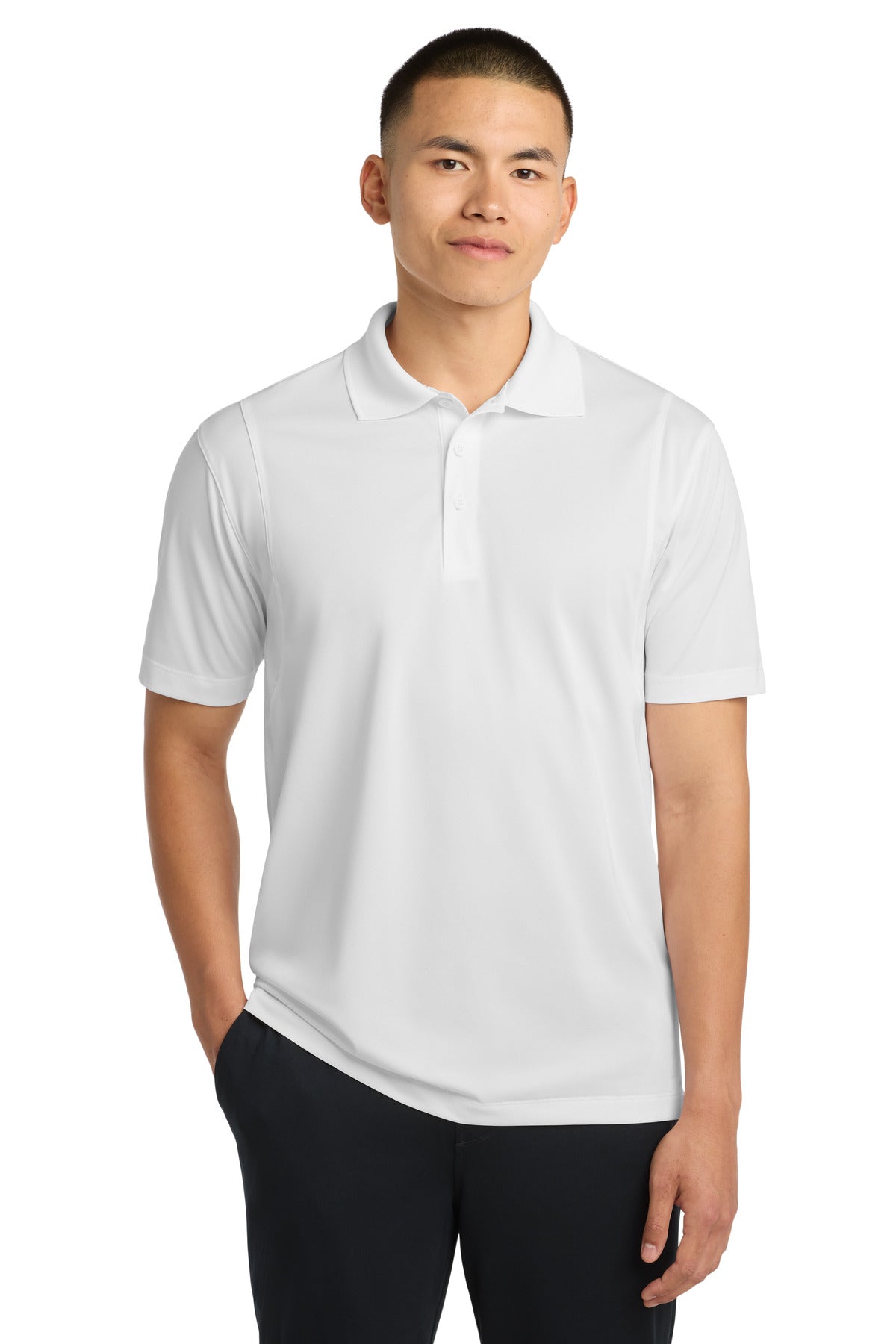 Sport-Tek Micropique Sport-Wick Polo ST650 White