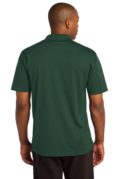 Sport-Tek Micropique Sport-Wick Pocket Polo. ST651 Forest Green
