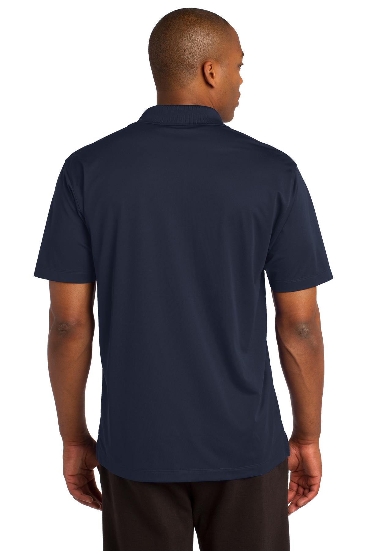 Sport-Tek Micropique Sport-Wick Pocket Polo. ST651 True Navy