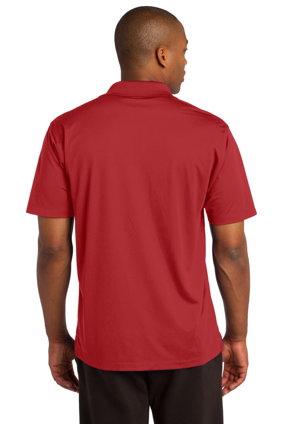 Sport-Tek Micropique Sport-Wick Pocket Polo. ST651 True Red