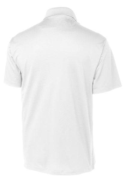 Sport-Tek Micropique Sport-Wick Pocket Polo. ST651 White