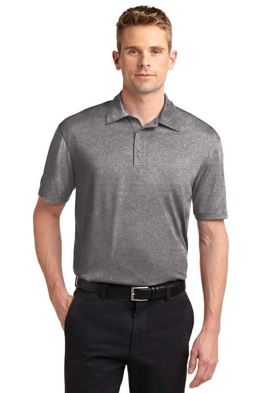 Sport-Tek Heather Contender Polo. ST660 Vintage Heather