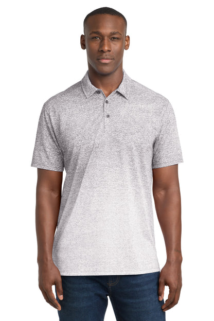 Sport-Tek Ombre Heather Polo ST671