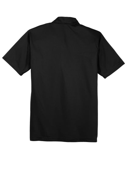 Sport-Tek PosiCharge Active Textured Polo. ST690 Black