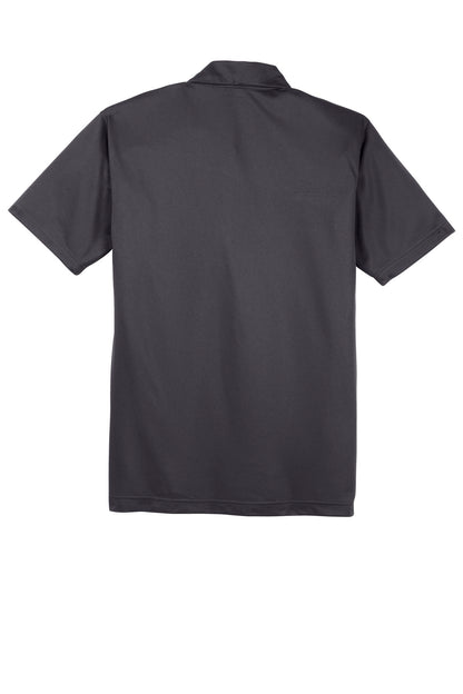 Sport-Tek PosiCharge Active Textured Polo. ST690 Iron Grey