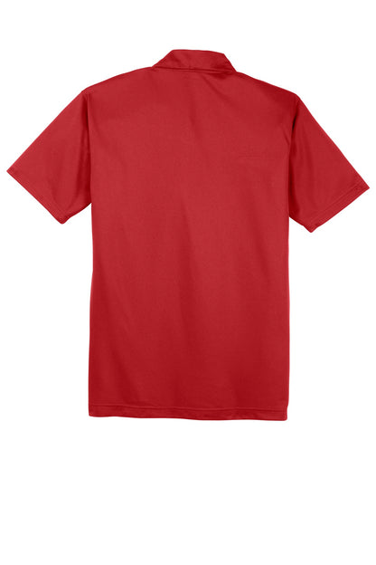 Sport-Tek PosiCharge Active Textured Polo. ST690 True Red
