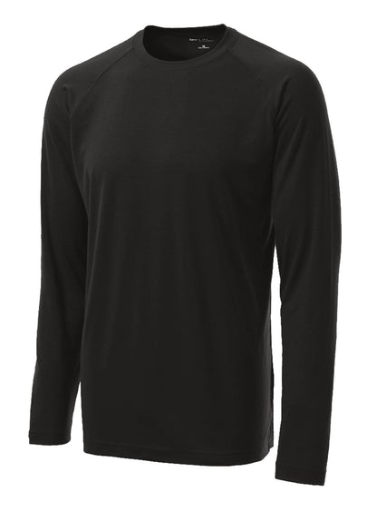 Sport-Tek  Long Sleeve Ultimate Performance Crew. ST700LS Black