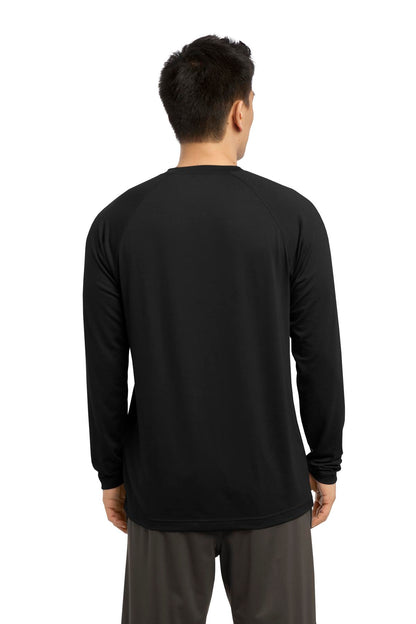Sport-Tek  Long Sleeve Ultimate Performance Crew. ST700LS Black