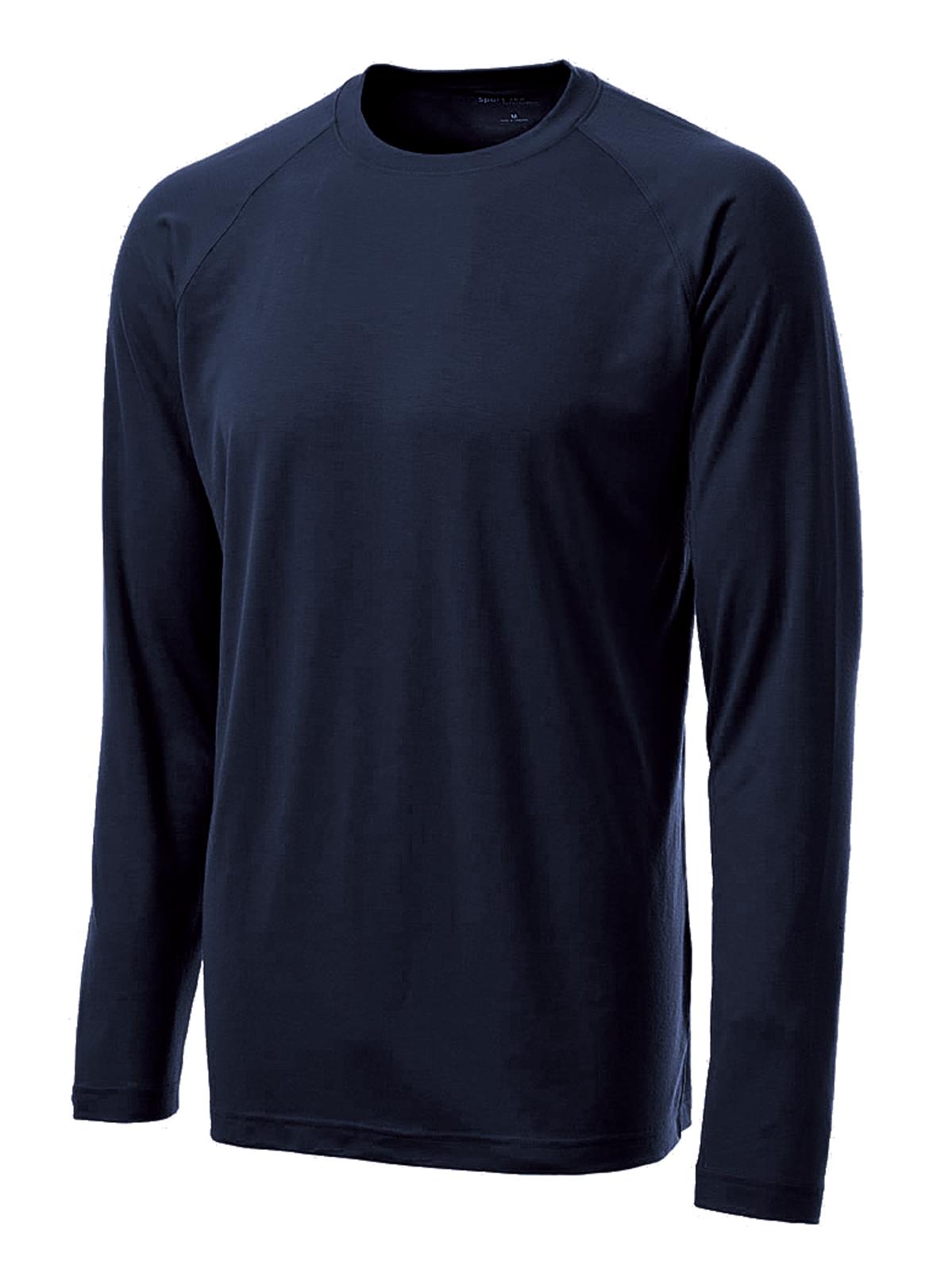 Sport-Tek  Long Sleeve Ultimate Performance Crew. ST700LS True Navy