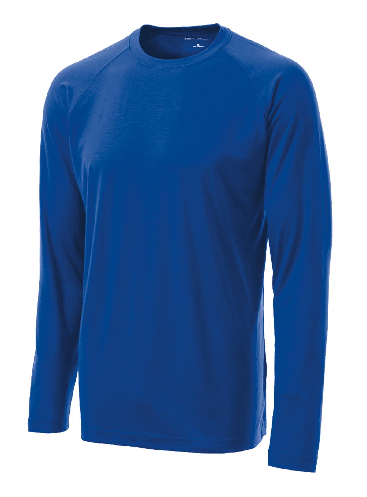 Sport-Tek  Long Sleeve Ultimate Performance Crew. ST700LS True Royal