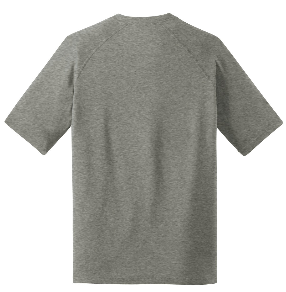 Sport-Tek Ultimate Performance Crew. ST700 Heather Grey