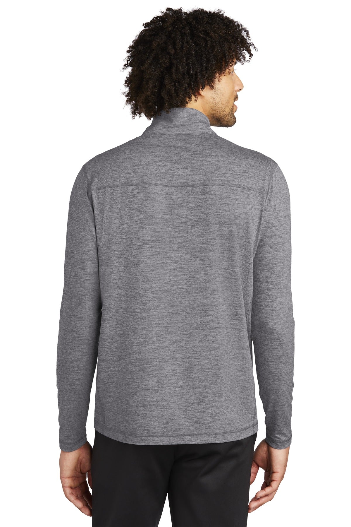 Sport-Tek  Exchange 1.5 Long Sleeve 1/2-Zip. ST711 Grey Heather