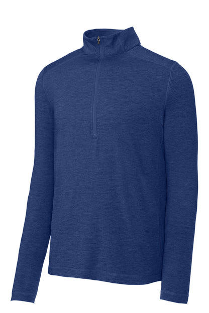 Sport-Tek  Exchange 1.5 Long Sleeve 1/2-Zip. ST711 True Royal Heather