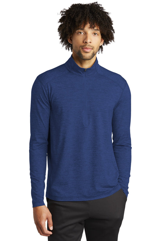 Sport-Tek  Exchange 1.5 Long Sleeve 1/2-Zip. ST711 True Royal Heather