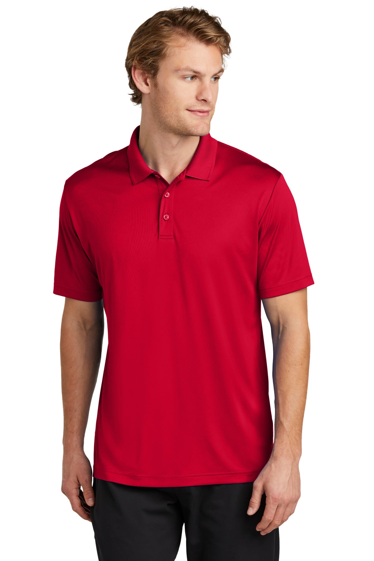 Sport-Tek PosiCharge Re-Compete Polo ST725 Deep Red