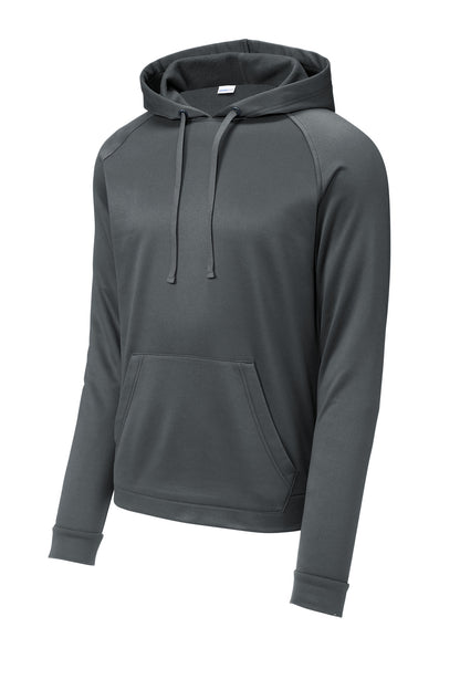 Sport-Tek Re-Compete Fleece Pullover Hoodie ST730 Iron Grey