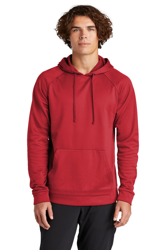 Sport-Tek Re-Compete Fleece Pullover Hoodie ST730 True Red