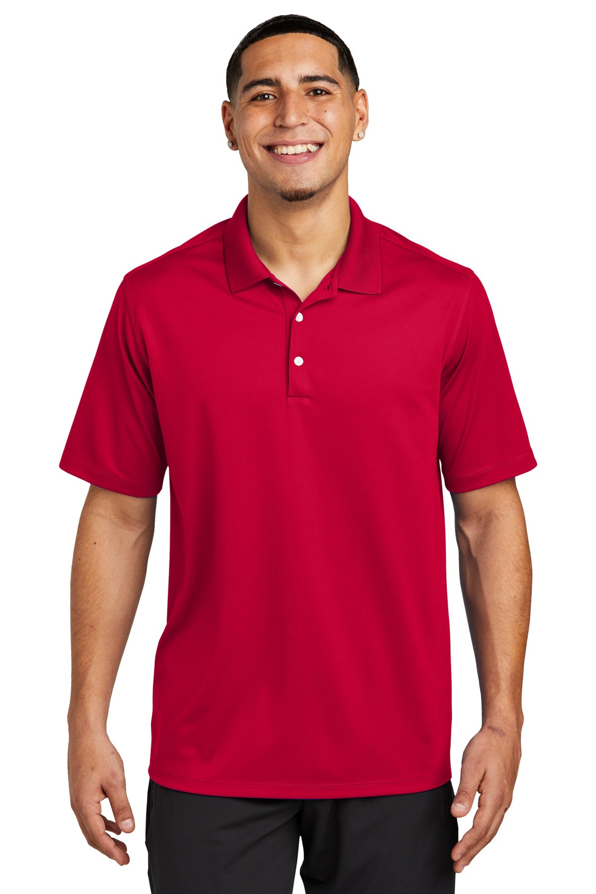 Sport-Tek UV Micropique Polo ST740 Deep Red