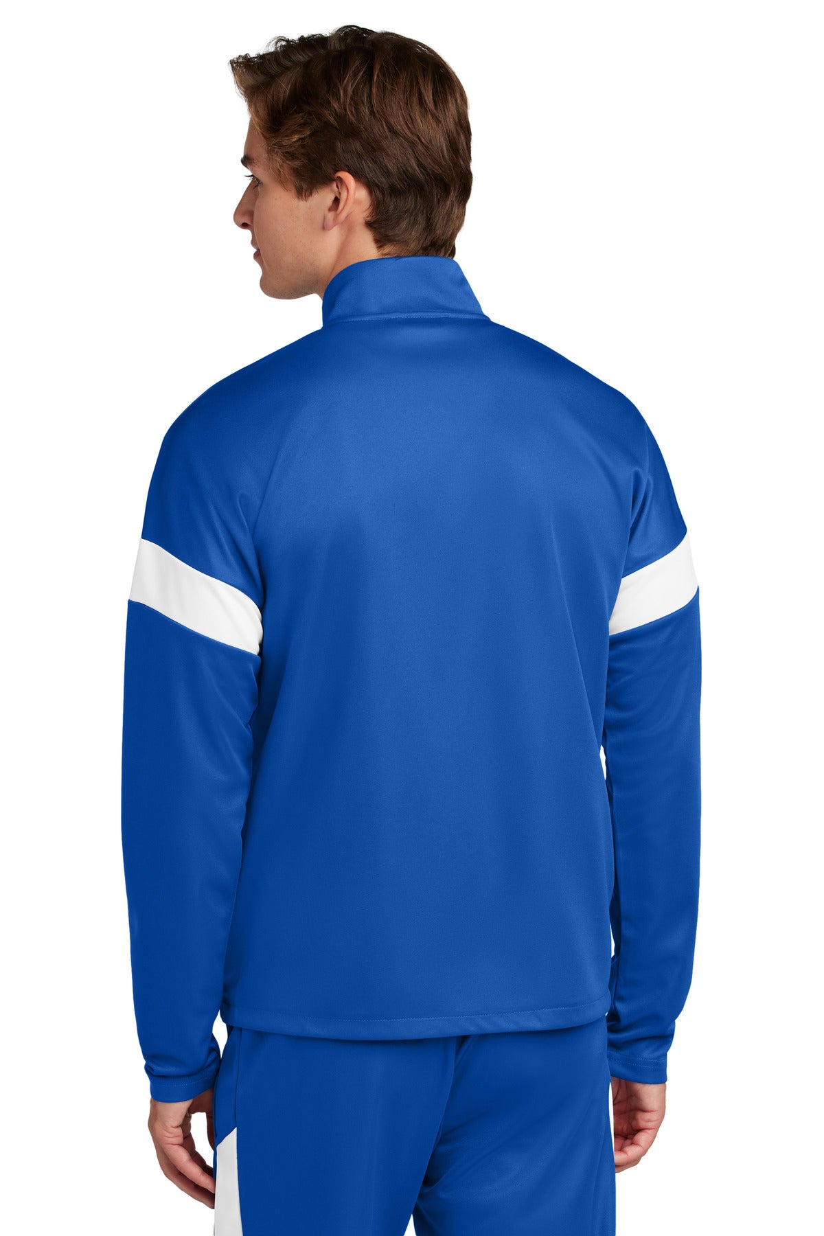 Sport-Tek Travel Full-Zip Jacket ST800 True Royal/ White