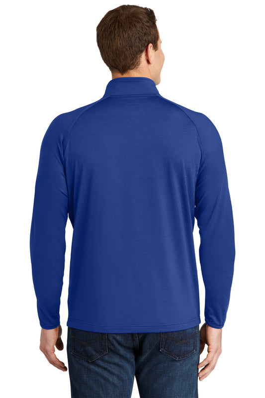 Sport-Tek Sport-Wick Stretch 1/4-Zip Pullover. ST850 True Royal
