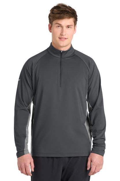Sport-Tek Sport-Wick Stretch Contrast 1/4-Zip Pullover ST854