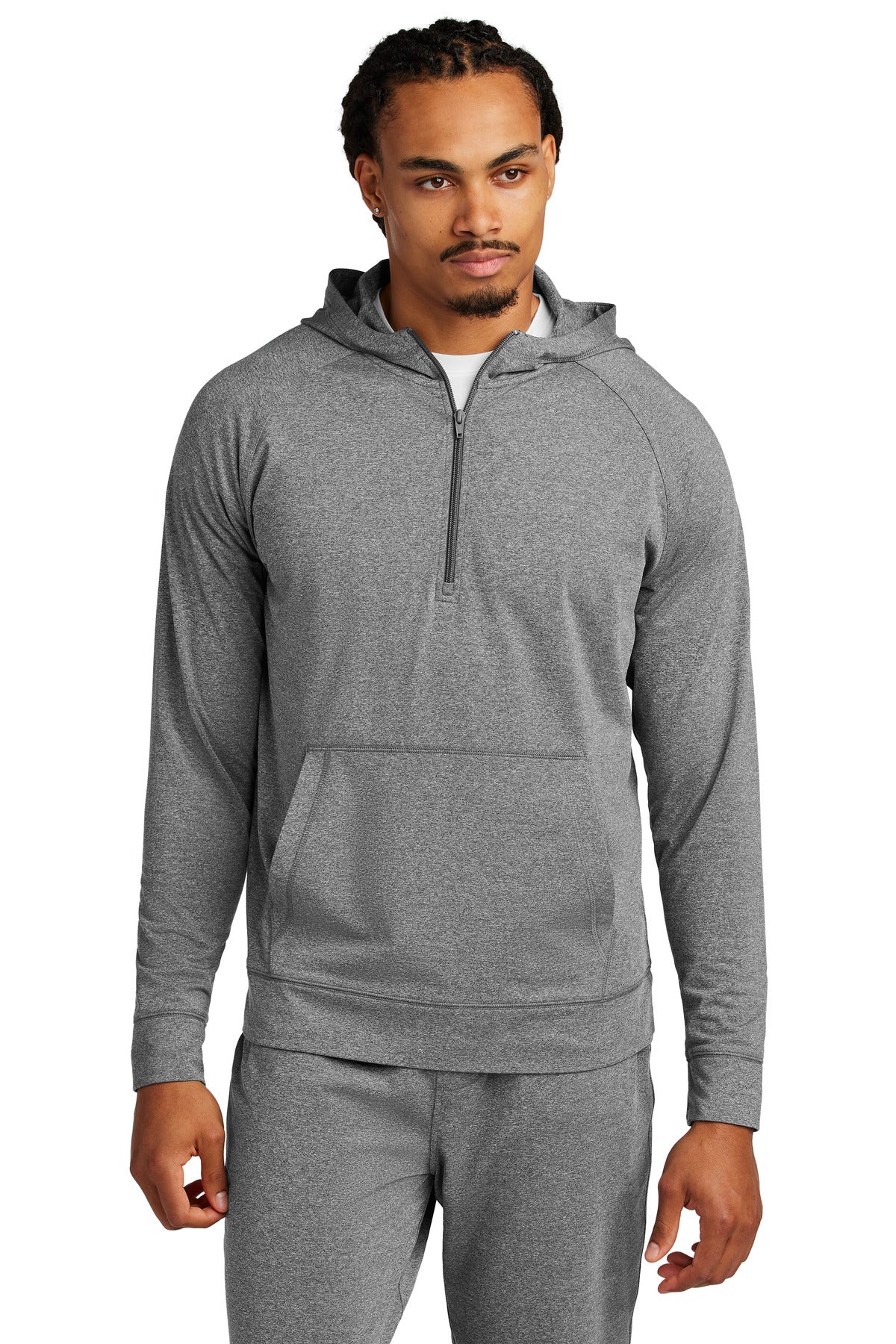 Sport-Tek Sport-Wick Stretch 1/2-Zip Hoodie