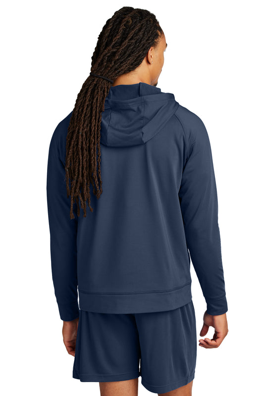 Sport-Tek Sport-Wick Stretch 1/2-Zip Hoodie ST856 True Navy