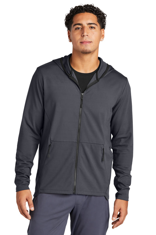 Sport-Tek Circuit Hooded Full-Zip ST870 Graphite