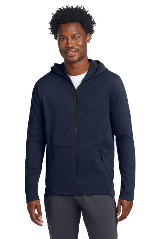 Sport-Tek Circuit Hooded Full-Zip ST870 True Navy