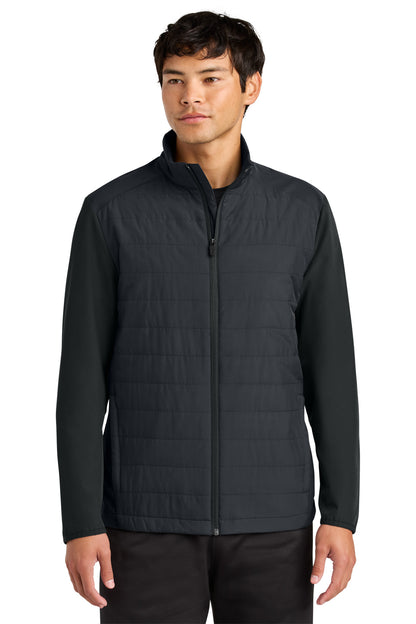 Sport-Tek Teknical Hybrid Jacket ST940 Black