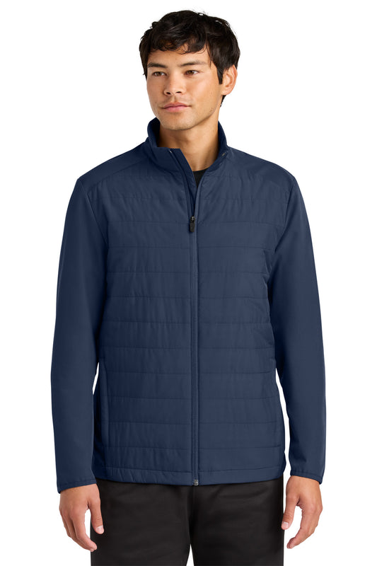 Sport-Tek Teknical Hybrid Jacket ST940 True Navy