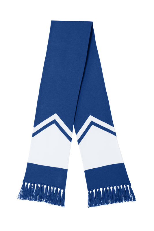 Sport-Tek Gameday Scarf STA06 True Royal/ White