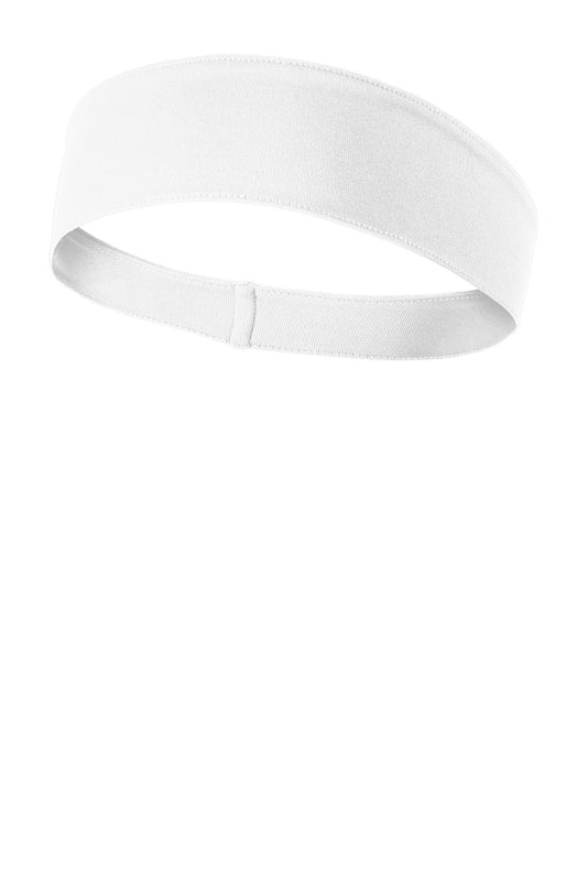 Sport-Tek PosiCharge Competitor Headband STA35 White