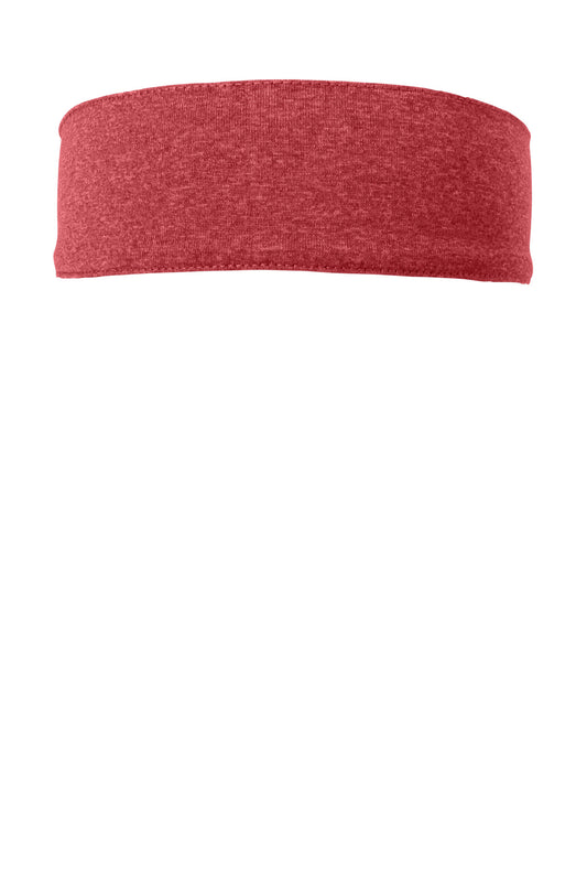 Sport-Tek Contender Headband STA46 Scarlet Heather