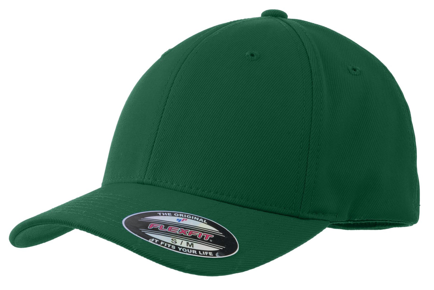 Sport-Tek Flexfit Performance Solid Cap STC17 Forest Green