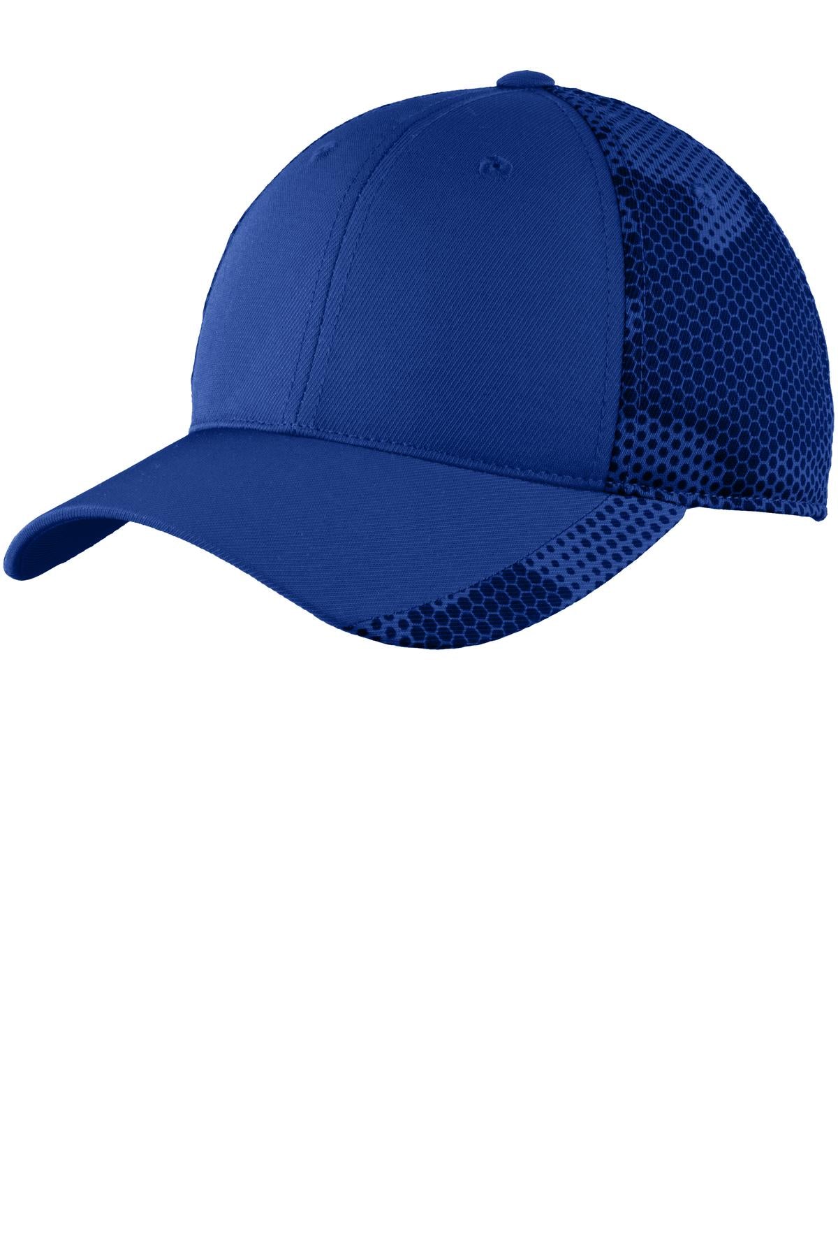 Sport-Tek CamoHex Cap STC23 True Royal