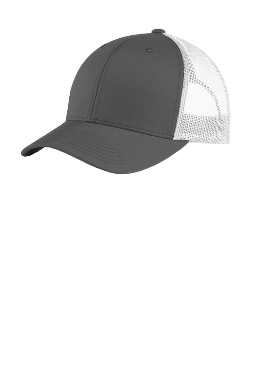 Sport-Tek YP Classics Retro Trucker Cap STC39 Graphite/ White