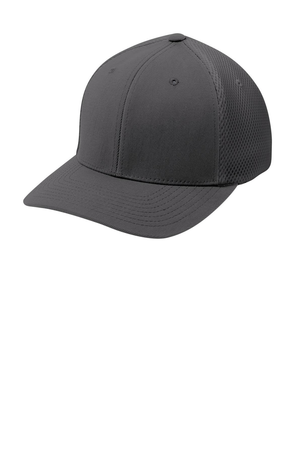 Sport-Tek Flexfit Air Mesh Back Cap STC40 Graphite/ Graphite