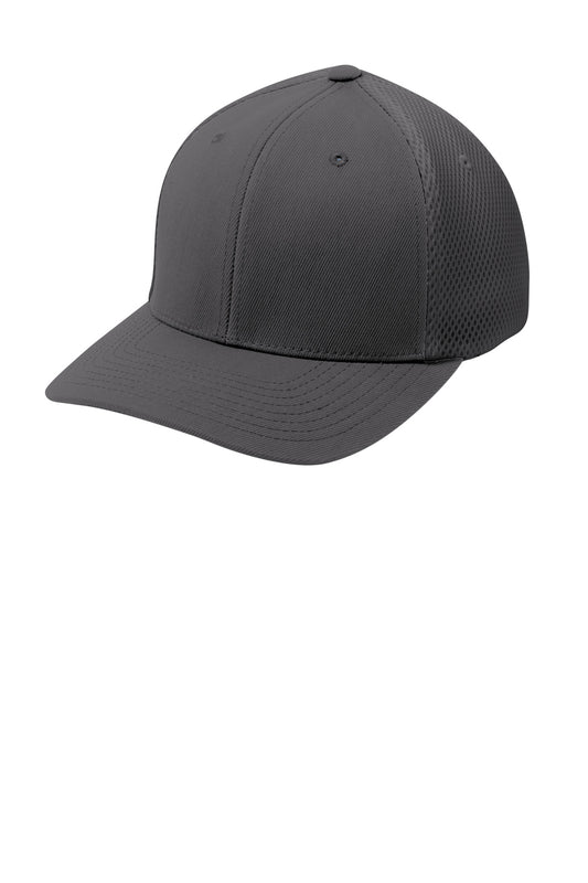 Sport-Tek Flexfit Air Mesh Back Cap STC40 Graphite/ Graphite