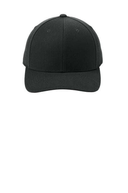 Sport-Tek YP Classics Curve Bill Snapback Cap STC43 Black