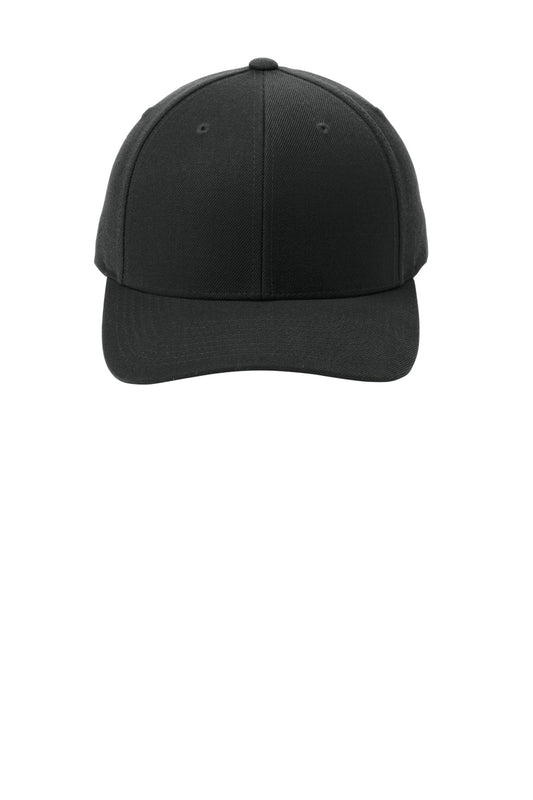 Sport-Tek YP Classics Curve Bill Snapback Cap STC43 Black