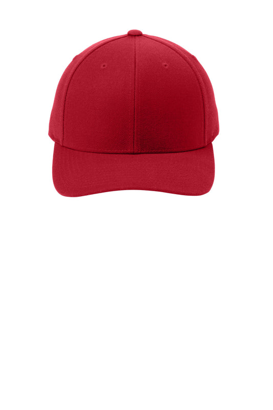 Sport-Tek YP Classics Curve Bill Snapback Cap STC43 True Red