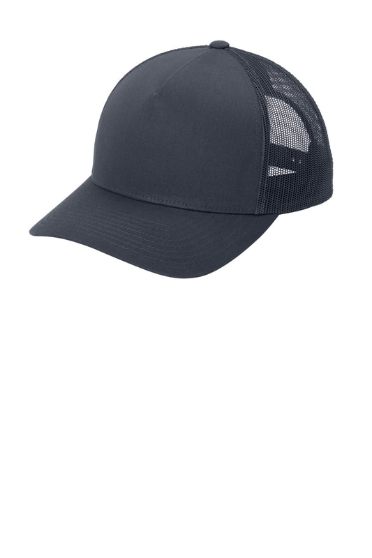 Sport-Tek YP Classics Retro Trucker 5-Panel Cap STC54 Iron Grey/ Iron Grey