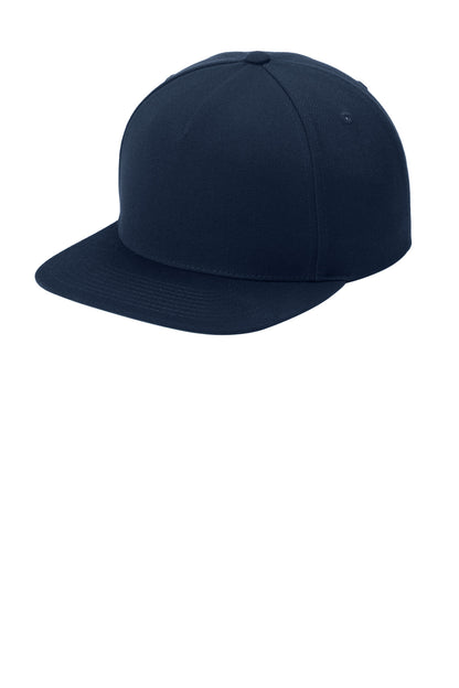 Sport-Tek YP Classics Premium 5-Panel Snapback Cap