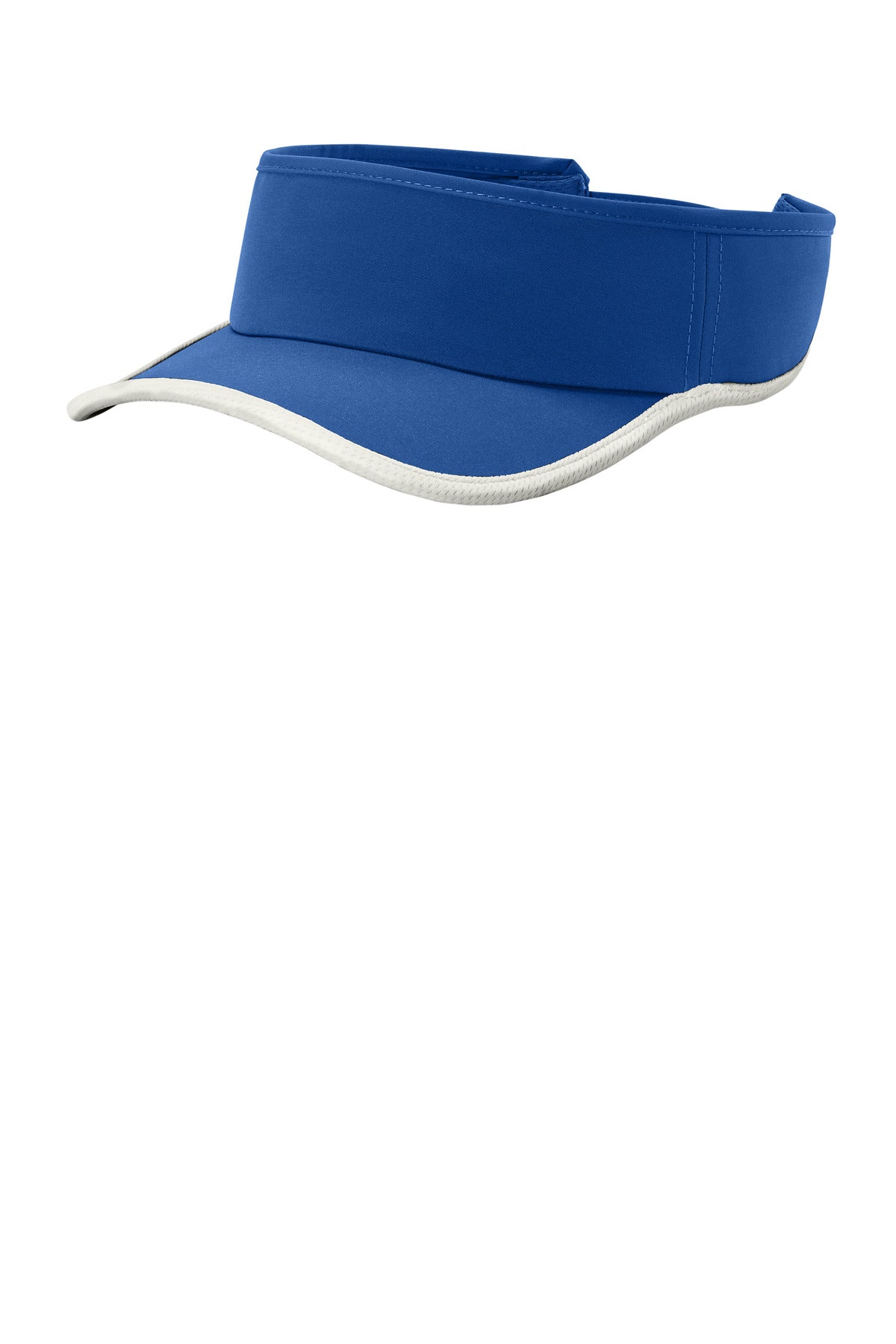 Sport-Tek Repeat Visor STC57 True Royal/ White